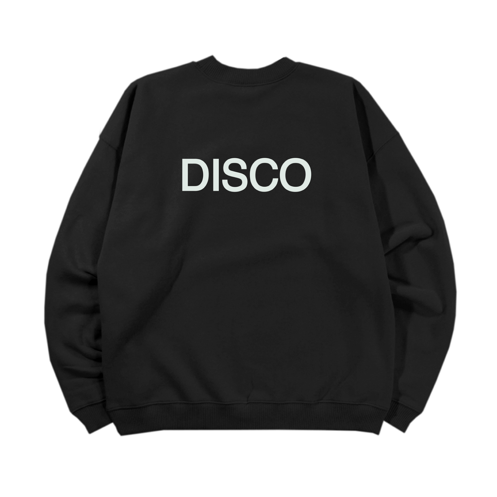 KISS DISCO BLACK CREWNECK