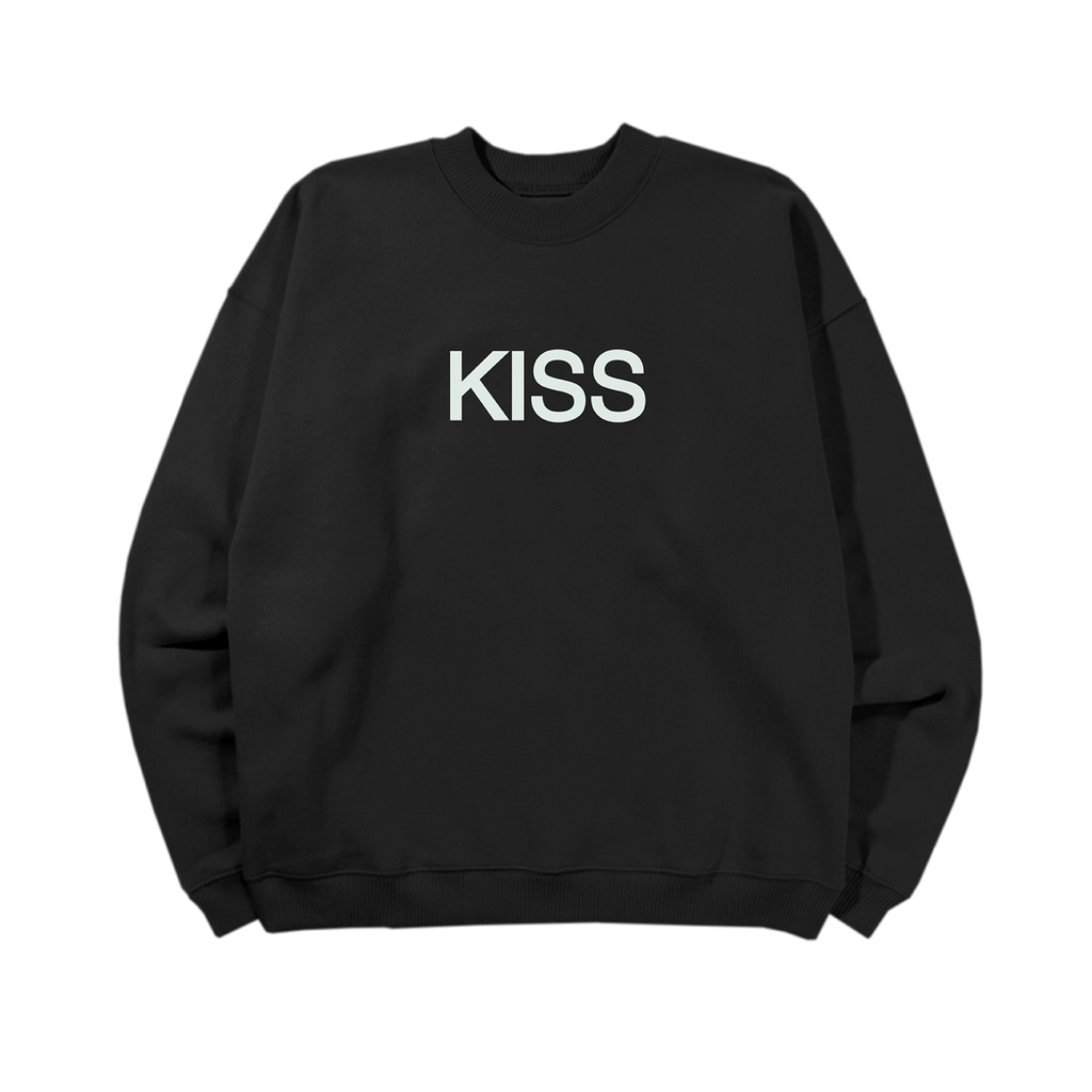 KISS DISCO BLACK CREWNECK